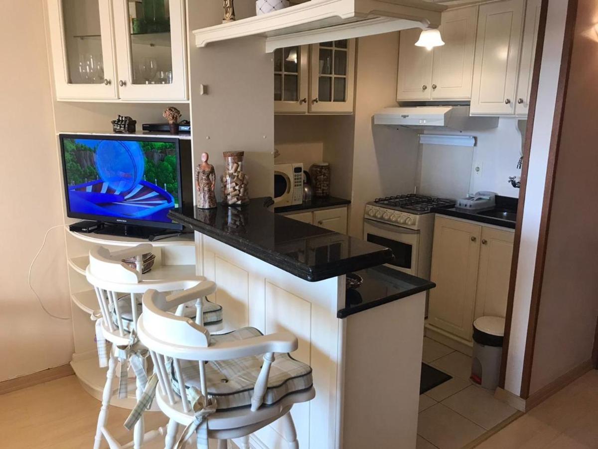 Apartament Flat Gramado Centro - Proximo Da Rua Coberta Zewnętrze zdjęcie