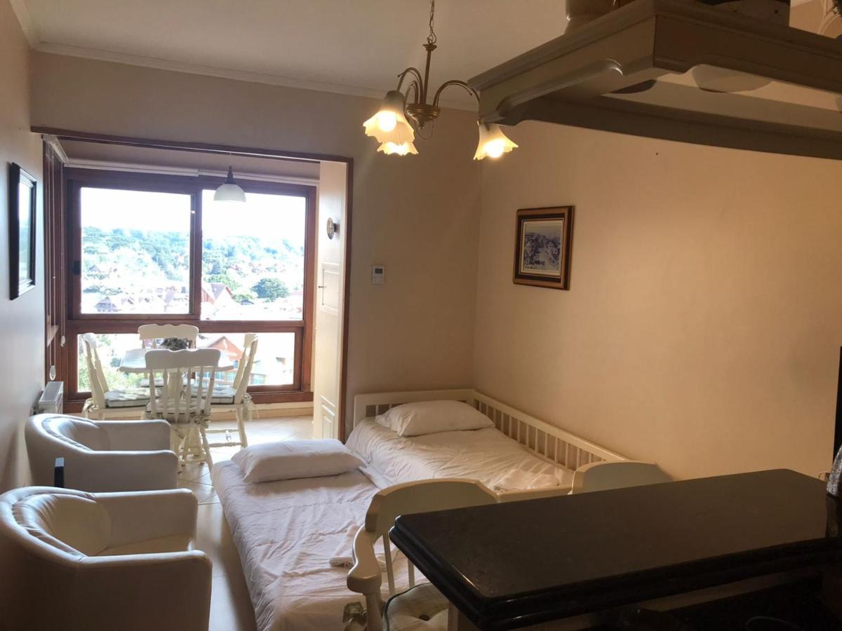 Apartament Flat Gramado Centro - Proximo Da Rua Coberta Zewnętrze zdjęcie