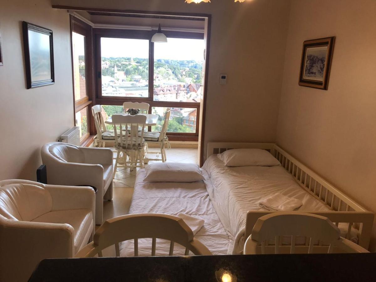 Apartament Flat Gramado Centro - Proximo Da Rua Coberta Zewnętrze zdjęcie
